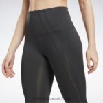 نحيف أسود الليل طماق ناقلات جاهزة تجريب Reebok 0NZ0F449 - Image 5