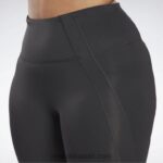 نحيف أسود الليل طماق ناقلات جاهزة للتمارين الرياضية (حجم كبير) Reebok 0NZ0F581 - Image 5