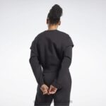 نحيف أسود بلوزة من القطن بطبقة متوسطة من dreamblend Reebok 0NZ0F765 - Image 3