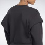 نحيف أسود بلوزة من القطن بطبقة متوسطة من dreamblend Reebok 0NZ0F765 - Image 6