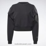 نحيف أسود بلوزة من القطن بطبقة متوسطة من dreamblend Reebok 0NZ0F765 - Image 7