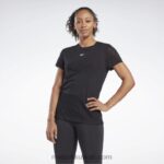 نحيف أسود تي شيرت الإرهاق Reebok 0NZ0F855