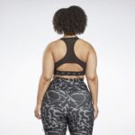 نحيف أسود حمالة صدر رياضية متسابق ناقلات لوكس (حجم كبير) Reebok 0NZ0F612 - Image 3
