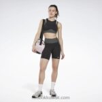 نحيف أسود طماق ضلع شاهقة Reebok 0NZ0F603 - Image 2