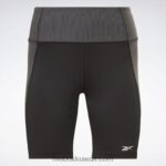 نحيف أسود طماق ضلع شاهقة Reebok 0NZ0F603 - Image 6