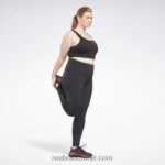 نحيف أسود طماق عالية الارتفاع جاهزة للتمارين الرياضية (حجم كبير) Reebok 0NZ0F994 - Image 3