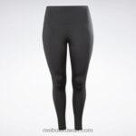 نحيف أسود طماق عالية الارتفاع جاهزة للتمارين الرياضية (حجم كبير) Reebok 0NZ0F994 - Image 7