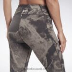 نحيف أسود طماق لوكس جاكار Reebok 0NZ0F795 - Image 5