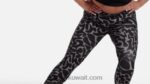 نحيف أسود طماق مطبوعة جاهزة للتمارين الرياضية (حجم كبير) Reebok 0NZ0F551 - Image 2