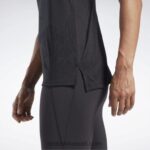 نحيف أسود قمة خزان الإرهاق Reebok 0NZ0F468 - Image 5