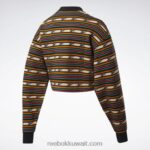 نحيف أسود قميص من النوع الثقيل الكلاسيكي المطبوع Reebok 0NZ0F995 - Image 8