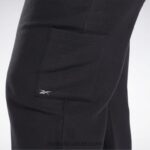 نحيف أسود كلاسيك بنطلون واسع الساق من الصوف العكسي (حجم كبير) Reebok 0NZ0F730 - Image 4