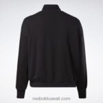 نحيف أسود كنزة كلاسيك قطن فرنسي تيري (حجم كبير) Reebok 0NZ0F898 - Image 7