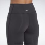 نحيف أسود كولون لوكس بخصر مرتفع Reebok 0NZ0F100 - Image 5