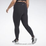 نحيف أسود كولون لوكس عالي الخصر (حجم كبير) Reebok 0NZ0F889 - Image 3