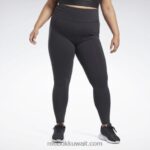 نحيف أسود كولون لوكس عالي الخصر (حجم كبير) Reebok 0NZ0F889