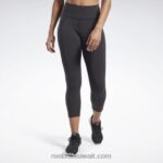 نحيف أسود لوكس 3/4 طماق Reebok 0NZ0F340