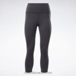 نحيف أسود لوكس 3/4 طماق Reebok 0NZ0F340 - Image 6