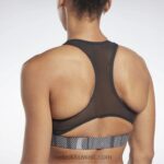 نحيف أسود لوكس أداء كل انحاء حمالة الصدر متسابق Reebok 0NZ0F791 - Image 5