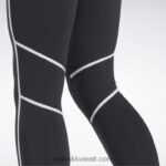 نحيف أسود لوكس كولون بلوك بخصر مرتفع Reebok 0NZ0F230 - Image 5