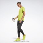 نحيف أصفر حامض تي شيرت الإرهاق Reebok 0NZ0F812 - Image 2