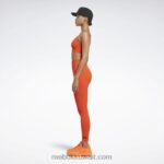 نحيف ألتيما أورانج فيكتوريا بيكهام حمالة صدر بدون خياطة Reebok 0NZ0F834 - Image 2