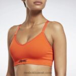 نحيف ألتيما أورانج فيكتوريا بيكهام حمالة صدر بدون خياطة Reebok 0NZ0F834 - Image 4