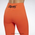 نحيف ألتيما أورانج فيكتوريا بيكهام طماق سلس Reebok 0NZ0F949 - Image 5