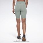نحيف الانسجام الأخضر لوكس شورت دراجة مرتفع Reebok 0NZ0F580 - Image 3