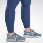 نحيف الباتيك الأزرق طماق لوكس (حجم كبير) Reebok 0NZ0F772 - Image 5