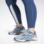 نحيف الباتيك الأزرق طماق ناقلات جاهزة للتمارين الرياضية (حجم كبير) Reebok 0NZ0F900 - Image 5