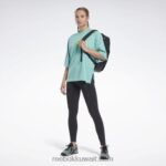 نحيف البط البري شبه الكلاسيكي تي شيرت بطبقات من لي ميلز Reebok 0NZ0F720 - Image 2