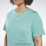 نحيف البط البري شبه الكلاسيكي تي شيرت نضوب (حجم كبير) Reebok 0NZ0F644 - Image 4