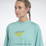 نحيف البط البري شبه الكلاسيكي تي شيرت بطبقات من لي ميلز Reebok 0NZ0F720 - Image 4