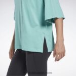 نحيف البط البري شبه الكلاسيكي تي شيرت بطبقات من لي ميلز Reebok 0NZ0F720 - Image 5