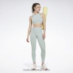نحيف الرمادي الساحلي طماق ضلع شاهقة Reebok 0NZ0F615 - Image 2