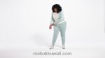 نحيف الرمادي الساحلي كنزة كلاسيك انرجي كيو 4 قطيفة بسحاب (مقاس كبير) Reebok 0NZ0F899 - Image 2