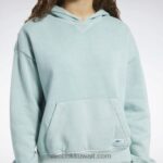 نحيف الرمادي الساحلي هوديي الصوف الطبيعي الكلاسيكي Reebok 0NZ0F639 - Image 7