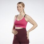 نحيف السعي الوردي حمالة صدر رياضية للتمريض Reebok 0NZ0F890