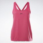 نحيف السعي الوردي متحد مع أعلى خزان اللياقة البدنية مثقبة Reebok 0NZ0F988 - Image 6