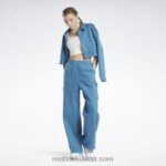 نحيف الطباشير تي شيرت جيرسيه قصير كلاسيكي Reebok 0NZ0F860 - Image 2