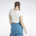 نحيف الطباشير تي شيرت جيرسيه قصير كلاسيكي Reebok 0NZ0F860 - Image 3