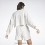 نحيف الطباشير قميص من النوع الثقيل الكلاسيكي Reebok 0NZ0F483 - Image 3
