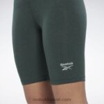 نحيف الغابة الخضراء ميل شورت مجسم بشعار الماركة Reebok 0NZ0F977 - Image 4