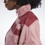 نحيف الوردة الرملية سترة كاردي ب الساتان المنسوجة Reebok 0NZ0F170 - Image 7