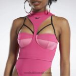 نحيف اندماج وردي / أسود طبقة الجسم كاردي ب Reebok 0NZ0F440 - Image 5