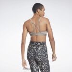 نحيف بولدر الرمادي حمالة صدر رياضية شرائط لوكس Reebok 0NZ0F996 - Image 4
