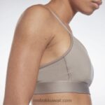 نحيف بولدر الرمادي حمالة صدر رياضية شرائط لوكس Reebok 0NZ0F996 - Image 5