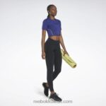 نحيف جريئة الأرجواني تيشيرت لي ميلز أكتيفشيل Reebok 0NZ0F879 - Image 2