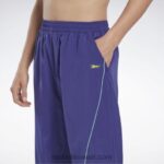 نحيف جريئة الأرجواني سروال منسوج ليه ميلز Reebok 0NZ0F448 - Image 4